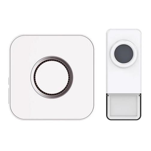 Campana inalámbrica 3xAAA/1xA23 IP55 blanco