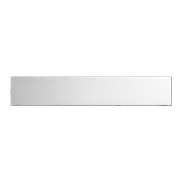 Canaleta de desagüe 49,5x2,3 cm acero inoxidable/plateada