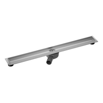 Canaleta de ducha 94x8,1 cm plata/gris