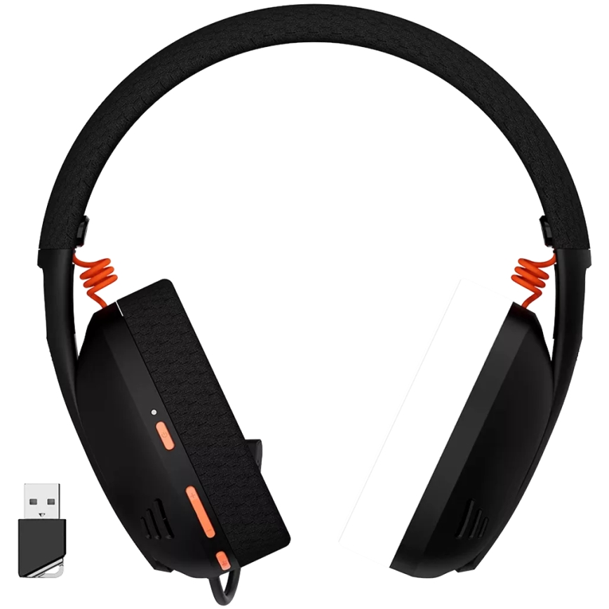 Canyon - Audífonos inalámbricos con un micrófono 400 mAh negro