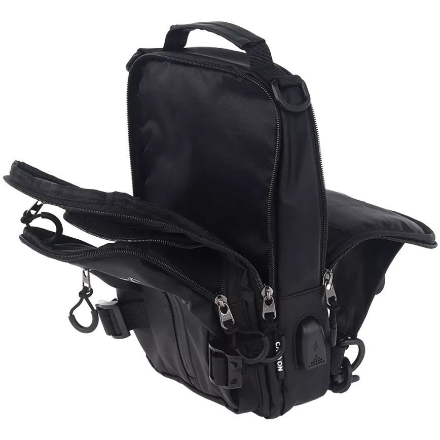 Canyon - Bolsa de hombro 3,5 l negro