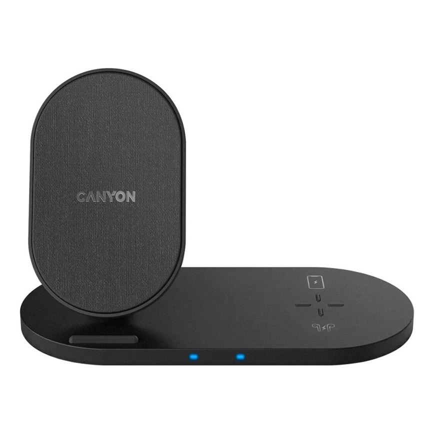 Canyon - Cargador inlámbrico 2en1