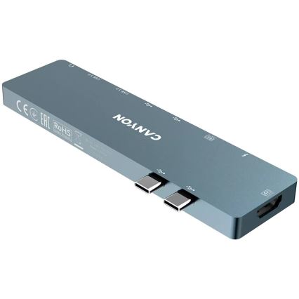 Canyon - Estación de acoplamiento con Power Delivery para MacBook 8en1