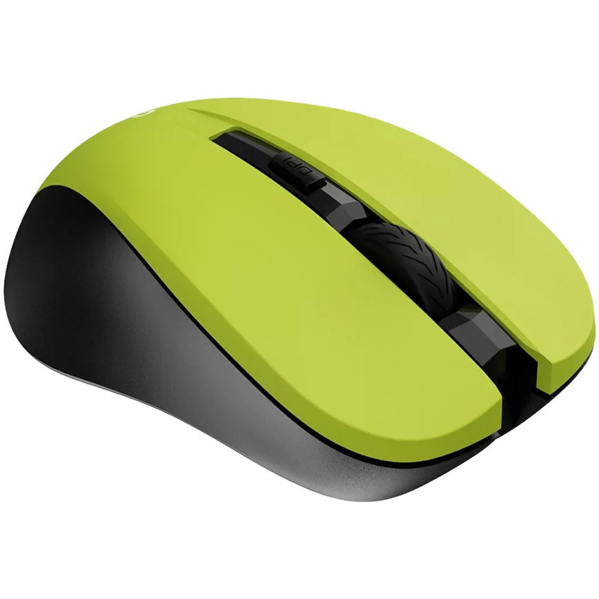Canyon - Ratón inalámbrico 800/1000/1200 DPI 2xAAA amarillo