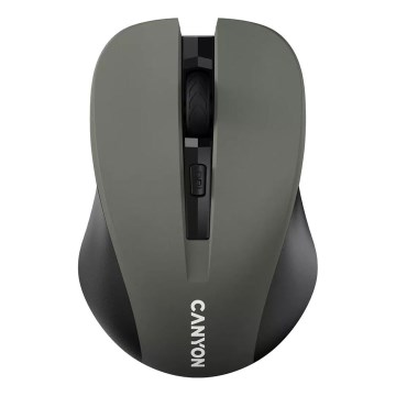 Canyon - Ratón inalámbrico 800/1000/1200 DPI 2xAAA gris