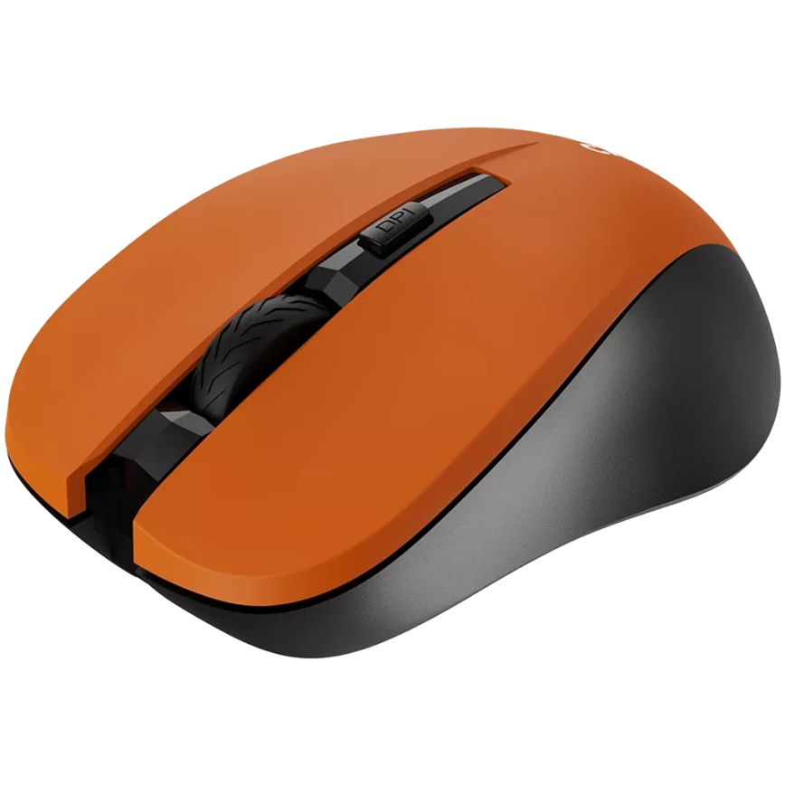 Canyon - Ratón inalámbrico 800/1000/1200 DPI 2xAAA naranja