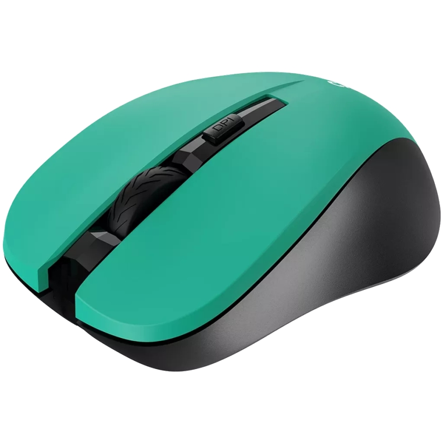 Canyon - Ratón inalámbrico 800/1000/1200 DPI 2xAAA verde