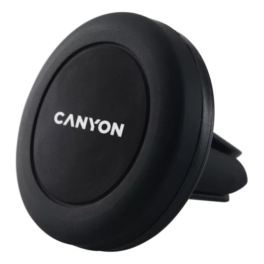 Canyon - Soporte magnético para teléfono de coche redondo negro