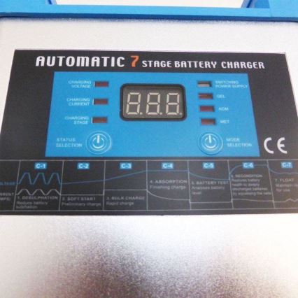 Cargador automático de baterías de plomo 12/230V