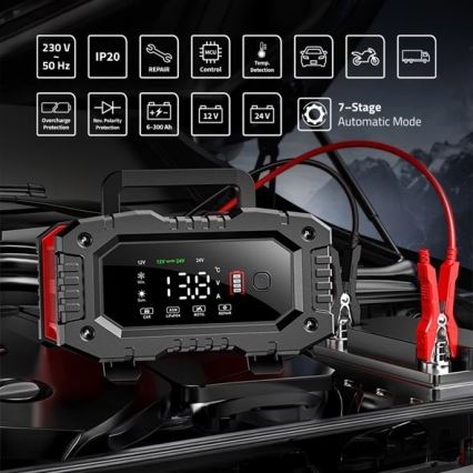 Cargador de baterías 300W/230V