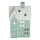 Casa de velas de porcelana 11,1 cm menta