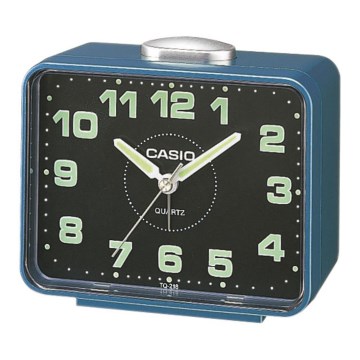 Casio - Reloj despertador 1xLR14 azul/negro