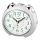 Casio - Reloj despertador 1xLR14 blanco/cromo brillante