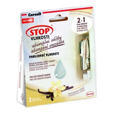 Ceresit - Bolsas absorbentes 2 x 50 g con aroma a vainilla