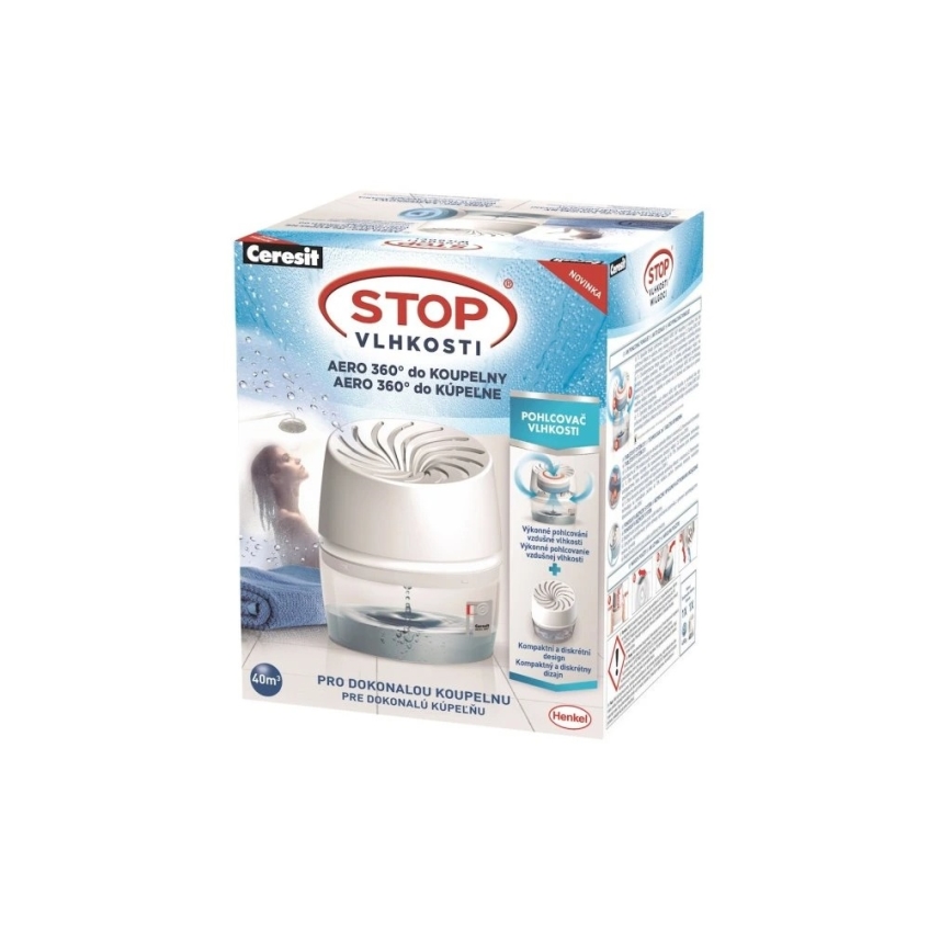 Ceresit - Deshumidificador para baño AERO 360° blanco