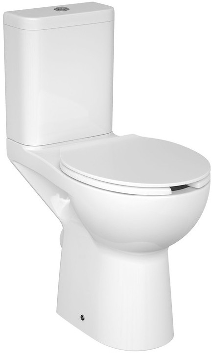 Cersanit K11-0221 - Inodoro de pie sin barreras ETIUDA cerámica/blanco