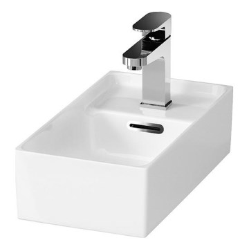 Cersanit K114-004 - Lavabo sobre encimera CREA 22x40 cm cerámica/blanco brillante