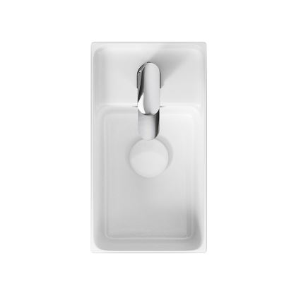 Cersanit K114-004 - Lavabo sobre encimera CREA 22x40 cm cerámica/blanco brillante