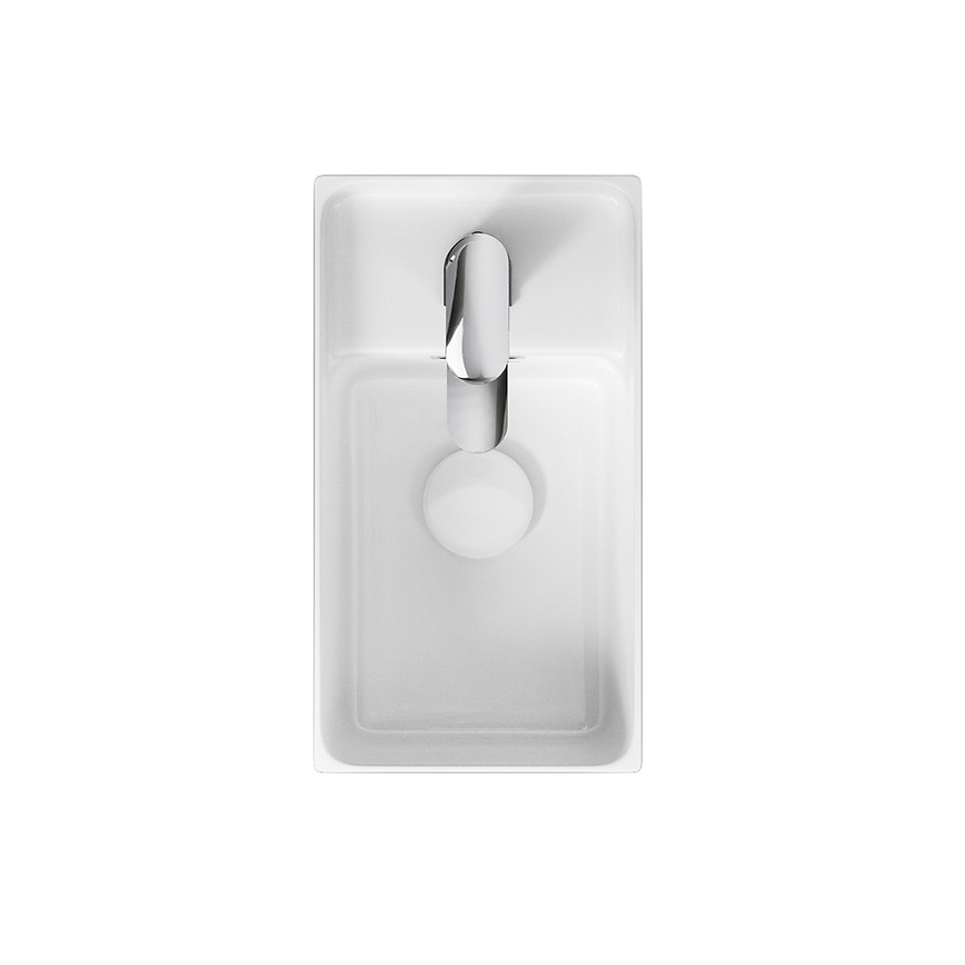 Cersanit K114-004 - Lavabo sobre encimera CREA 22x40 cm cerámica/blanco brillante