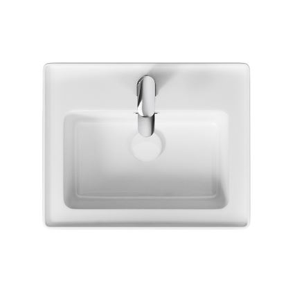 Cersanit K114-005 - Lavabo empotrado CREA 40x50,5 cm cerámica/blanco brillante