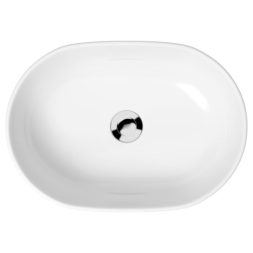 Cersanit K116-049 - Lavabo sobre encimera MODUO 35,5x50 cm cerámica/blanco brillante