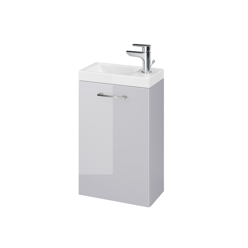 Cersanit K32-001-BOX - Lavabo para encimera/colgante COMO 22x40 cm cerámica/blanco brillante