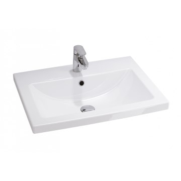 Cersanit K32-003-BOX - Lavabo encastrado COMO 45x60 cm cerámica/blanco brillante