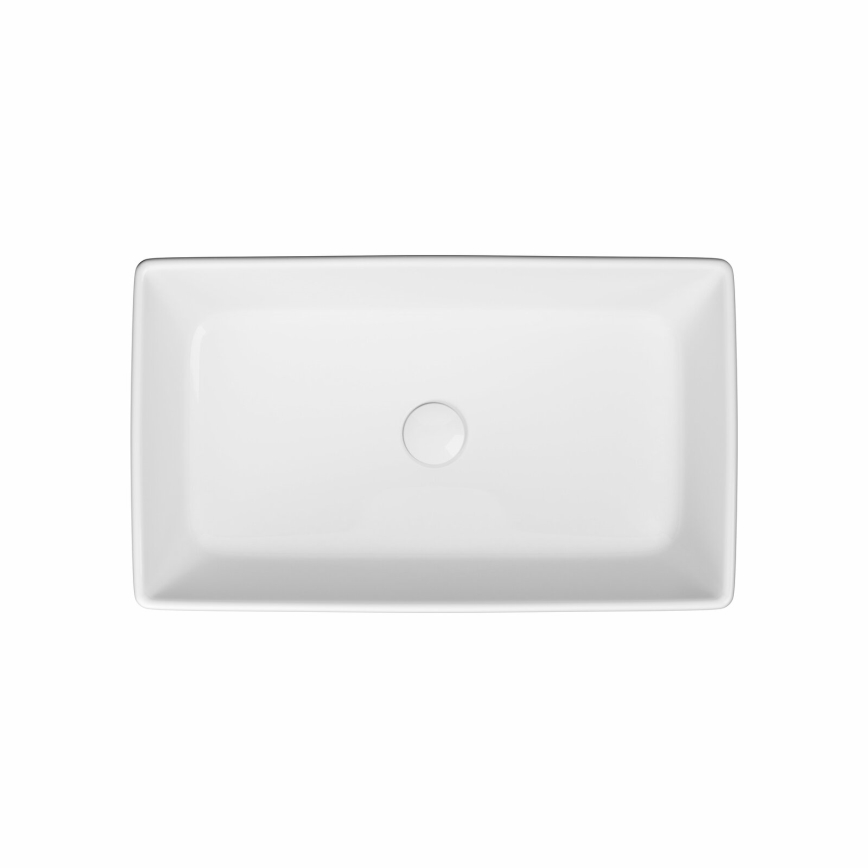 Cersanit K35-047-ECO - Lavabo sobre encimera CITY 36x60 cm cerámica/blanco brillante