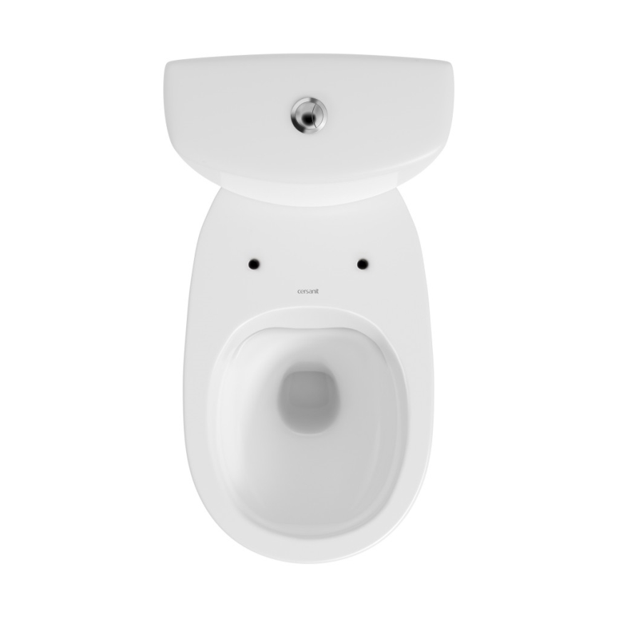 Cersanit K667-052 - Inodoro de pie con asiento de inodoro ARTECO cerámica/blanco