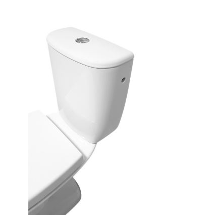Cersanit K667-052 - Inodoro de pie con asiento de inodoro ARTECO cerámica/blanco