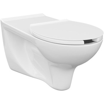 Cersanit K670-002 - Inodoro suspendido sin barreras ETIUDA cerámica/blanco