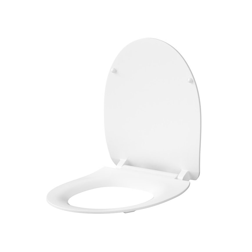 Cersanit K701-147 - Inodoro suspendido con asiento de inodoro SAVIO cerámica/blanco