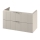 Cersanit S1015-013 - Mueble de baño suspendido bajo lavabo TIRSO 100x45 cm beige