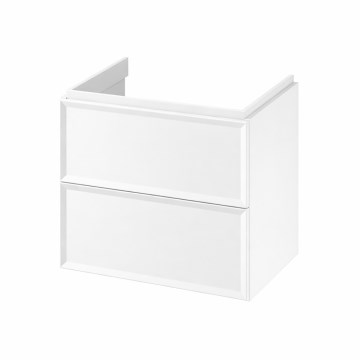Cersanit S1021-001 - Mueble de baño suspendido para lavabo MILLE 60x45 cm blanco