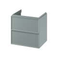Cersanit S1021-003 - Mueble de baño suspendido bajo lavabo MILLE 60x45 cm color menta