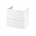 Cersanit S1021-008 - Mueble de baño suspendido bajo lavabo MILLE SLIM 60x38 cm blanco