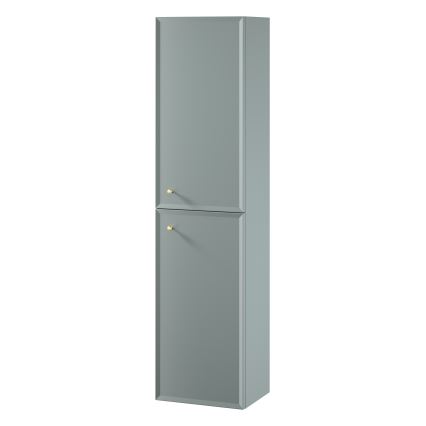 Cersanit S1021-012 - Mueble de baño suspendido MILLE 160x40 cm en color menta