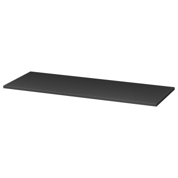 Cersanit S1021-016 - Encimera superior para muebles de lavabo MILLE 120x45 cm negra