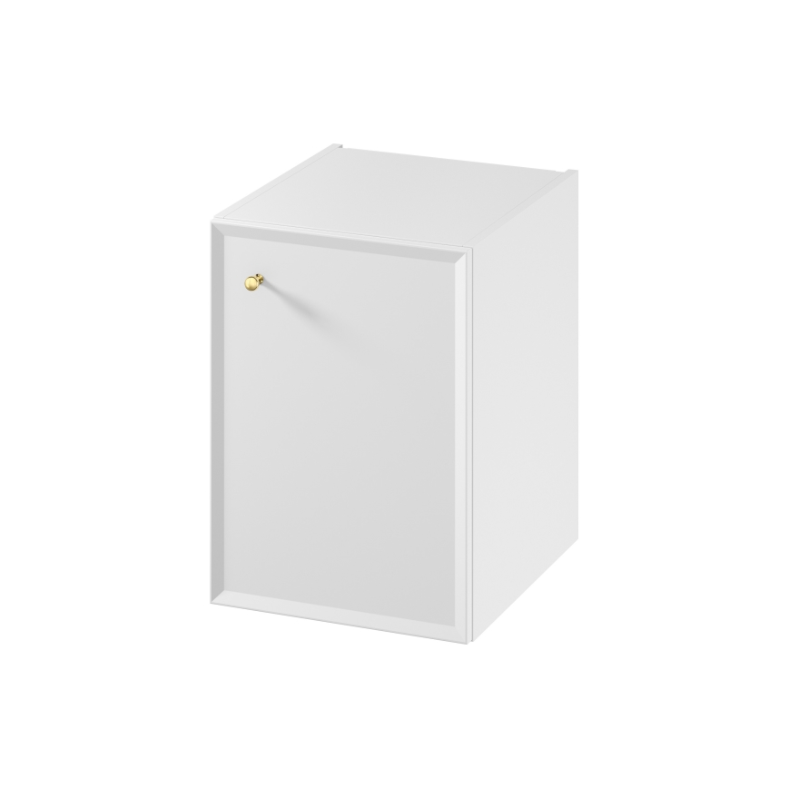 Cersanit S1022-004 - Armario de baño suspendido MILLE 40x45 cm blanco mate