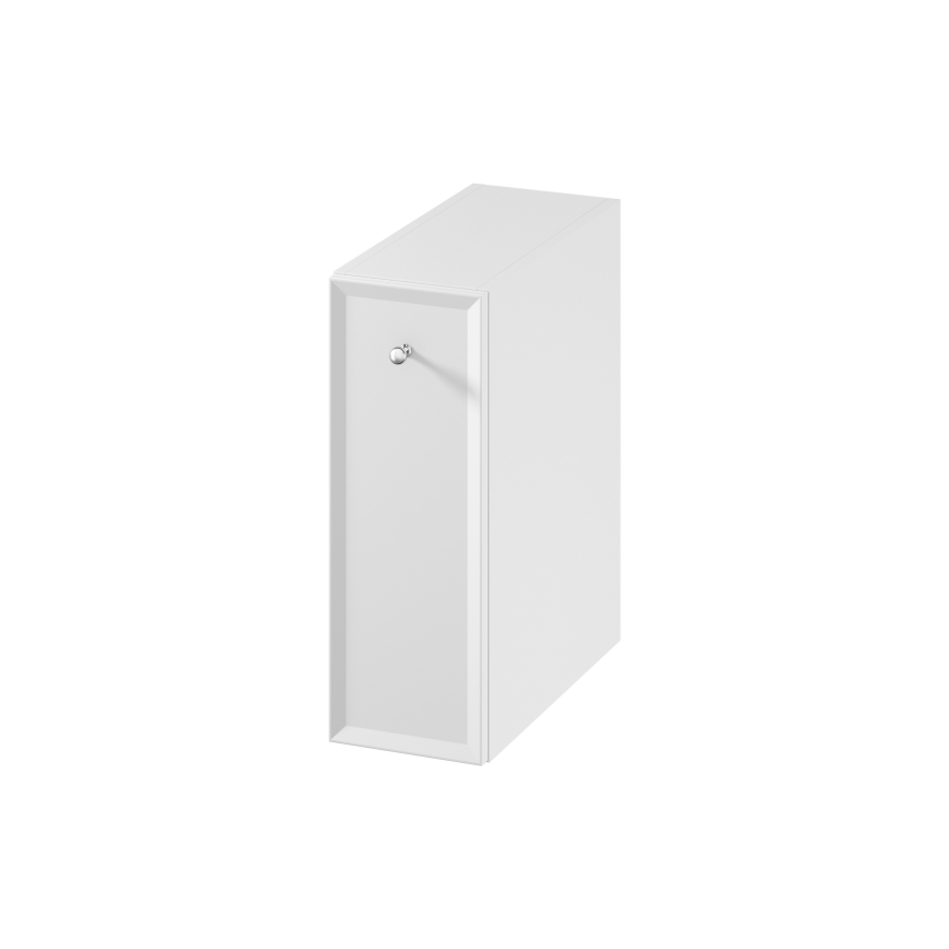 Cersanit S1022-006 - Armario de baño colgante MILLE 20x45 cm blanco mate