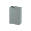 Cersanit S1022-009 - Mueble de baño colgante bajo lavabo MILLE 40x22 cm, color menta