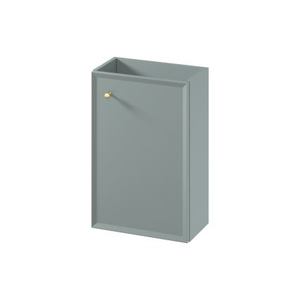 Cersanit S1022-009 - Mueble de baño colgante bajo lavabo MILLE 40x22 cm, color menta