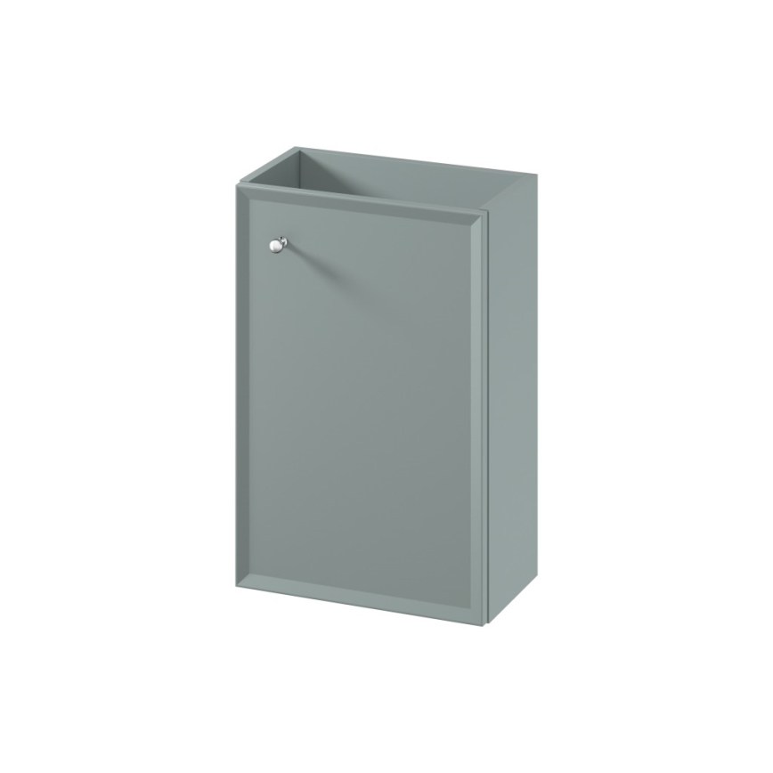 Cersanit S1022-009 - Mueble de baño colgante bajo lavabo MILLE 40x22 cm, color menta