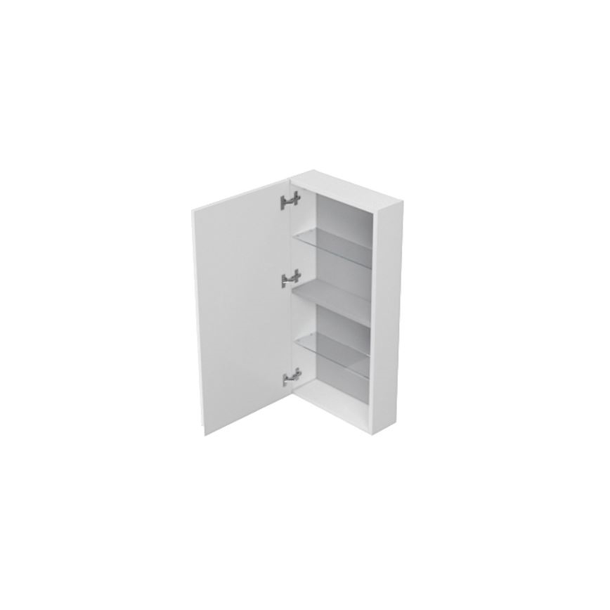 Cersanit S590-030 - Armario de baño con espejo MEDDIE 80x40 cm