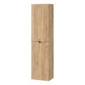 Cersanit S598-049-DSM - Mueble de baño suspendido MALIKA 160 x 40 cm en roble