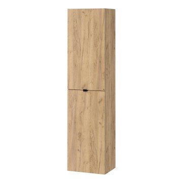 Cersanit S598-049-DSM - Mueble de baño suspendido MALIKA 160 x 40 cm en roble
