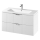 Cersanit S801-542 - Mueble de baño suspendido con lavabo TIRSO 100x45 cm blanco