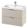 Cersanit S801-543 - Mueble de baño suspendido con lavabo TIRSO 80x45 cm beige