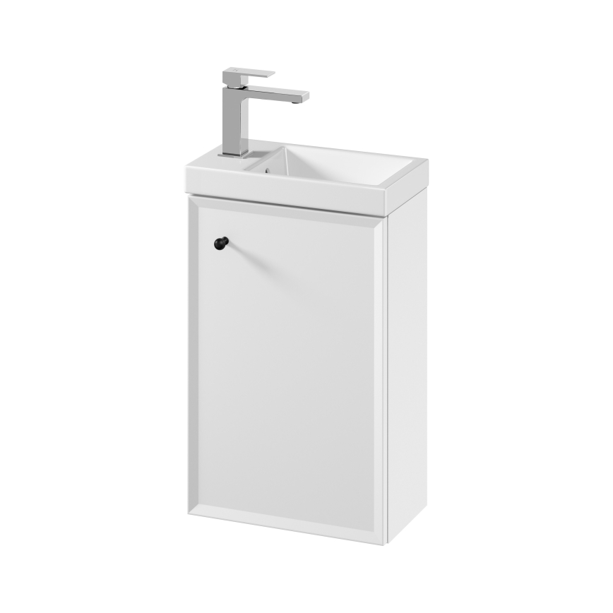 Cersanit S801-568 - Mueble de baño suspendido con lavabo MILLE 40x22 cm blanco