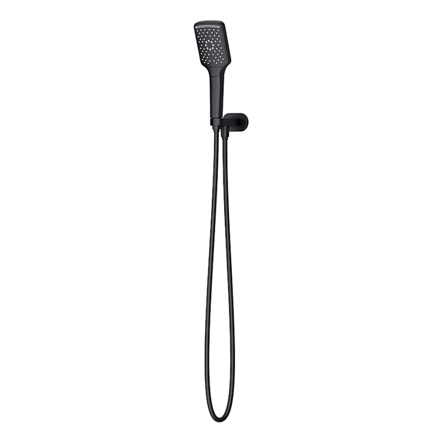 Cersanit S951-513 - Juego de ducha LARGA negro
